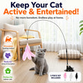 FeatherPlay™ – Interactive Suction Cup Cat Toy Velmoura