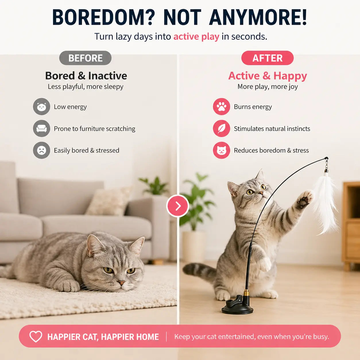 FeatherPlay™ – Interactive Suction Cup Cat Toy Velmoura