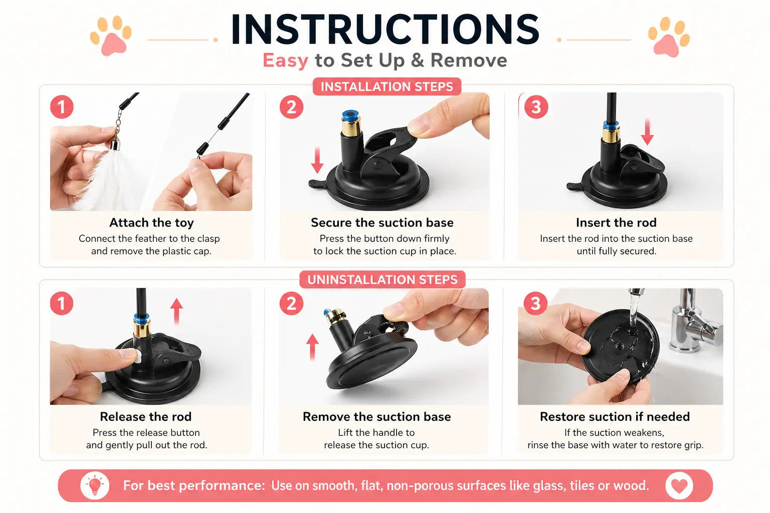 FeatherPlay™ – Interactive Suction Cup Cat Toy Velmoura