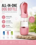 Portable Cat Dog Water Bottle Food Feeder Velmoura